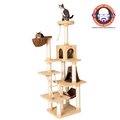 Aeromark Aeromark X7805 Armarkat Premium Cat Tree 42 x 26 x 78 - Goldenrod X7805